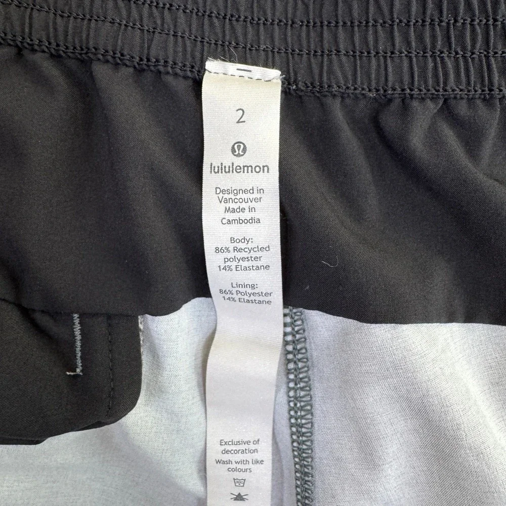 Lululemon Shorts Women 2 Heather Lux Heather Gray Spring Break Away Short II 3